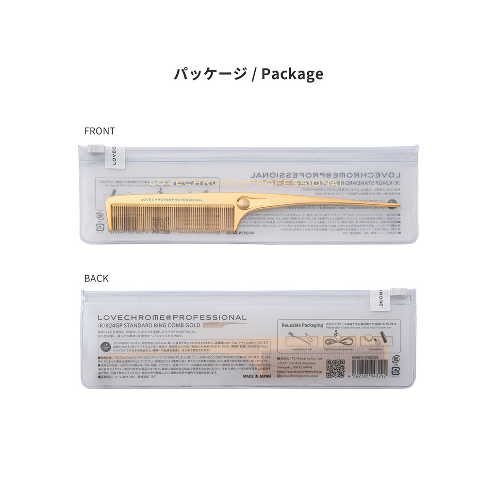 K24GP SUS STANDARD RING COMB GOLD