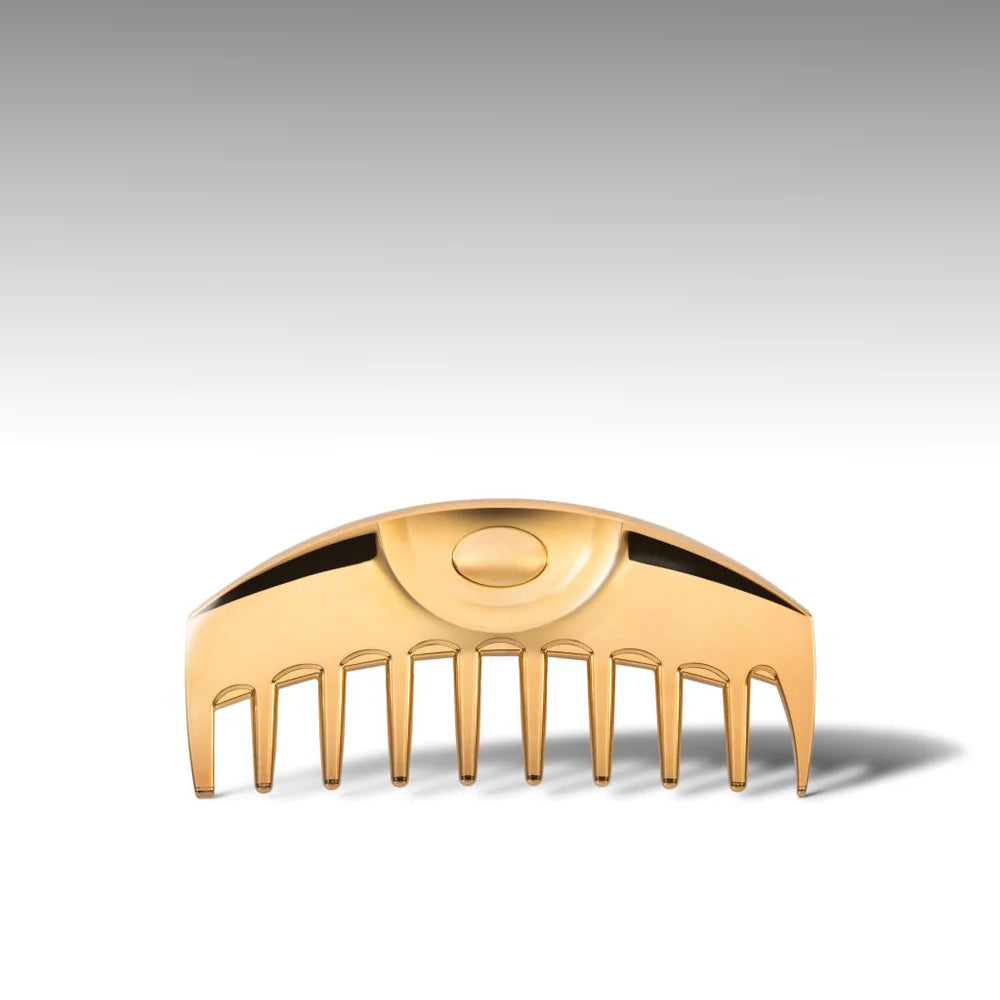 LOVECHROME K24GP WAVY TSUKI GOLD COMB CASE CHARM SET — Limited Edition
