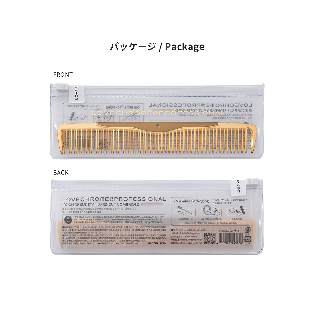 LOVE CHROME　K24 GP NAMI GOLD LoveChrome K24GP SUS STANDARD CUT COMB GOLD