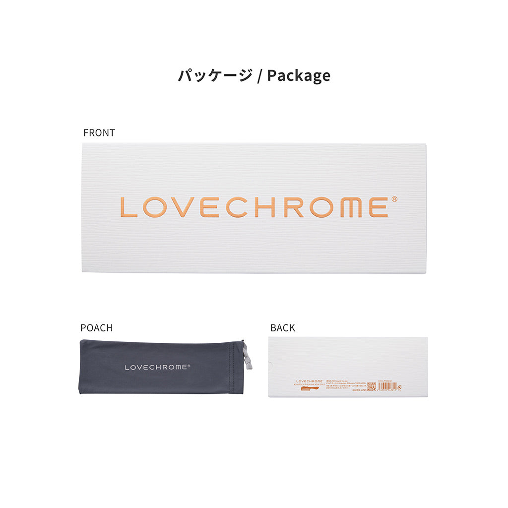 LoveChrome K24GP SCALP-GUASHA ROSE GOLD